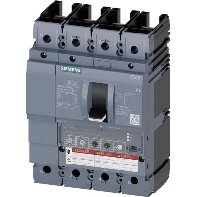 Siemens Schutzschalter, Leistungsschalter 250A 4p 100-250A/In 3VA6225-8HM41-0AA0 Siemens Schutzschalter, Leistungsschalter 250A 4p 100-250A/In 3VA6225-8HM41-0AA0