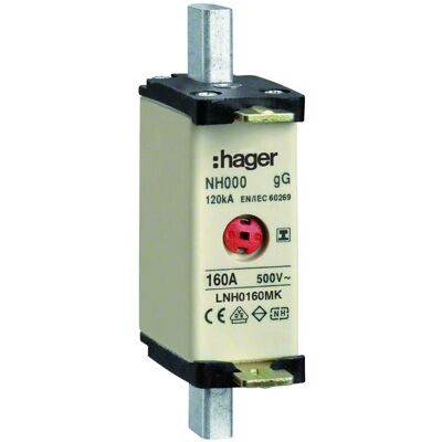 Hager, Sicherung, LNH0160MK (160 A) Hager, Sicherung, LNH0160MK (160 A)