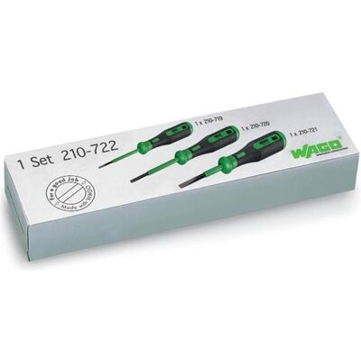 Wago, Schraubenzieher, Operating tool set Type 1 2 and 3 Wago, Schraubenzieher, Operating tool set Type 1 2 and 3