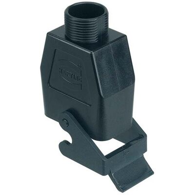Harting Kupplungsgehäuse, Elektronikkabel + Stecker, Schwarz Harting Kupplungsgehäuse, Elektronikkabel + Stecker, Schwarz