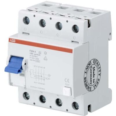 ABB, Schutzschalter, F204A-125/0,5NL Fi-Schutzschalter 125A 4p 500mA ABB, Schutzschalter, F204A-125/0,5NL Fi-Schutzschalter 125A 4p 500mA