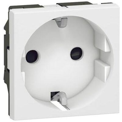 Legrand, Steckdose, Mosaic stikkontakt Schuko 2pol M-jord 16A 2M auto hvid Legrand, Steckdose, Mosaic stikkontakt Schuko 2pol M-jord 16A 2M auto hvid