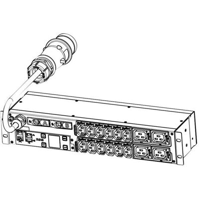 Eaton ePDU Metered In IEC - 2U - 32A - In IEC60309 32A - Out C13: 12, C19: 4, USV Zubehör Eaton ePDU Metered In IEC - 2U - 32A - In IEC60309 32A - Out C13: 12, C19: 4, USV Zubehör