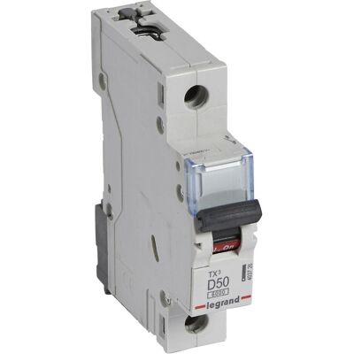 Legrand, Schutzschalter, Leistungsschalter 1P D 50A 6kA AC S301 TX3 (403726) Legrand, Schutzschalter, Leistungsschalter 1P D 50A 6kA AC S301 TX3 (403726)