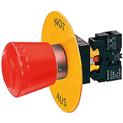 Siemens Unterlegschild Not-Halt, Automatisierung Siemens Unterlegschild Not-Halt, Automatisierung
