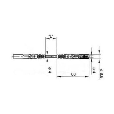 Hirschmann Messleitung, BERÜHRUNGSSICHERE UMSPRITZTE MESSLEITUNG 25cm, Ø 4mm / GELB (MLB/GG-SH 25/1) Hirschmann Messleitung, BERÜHRUNGSSICHERE UMSPRITZTE MESSLEITUNG 25cm, Ø 4mm / GELB (MLB/GG-SH 25/1)