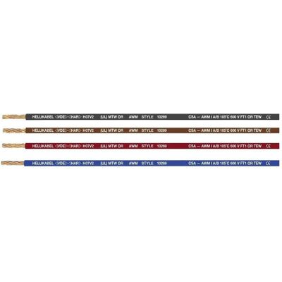 Helukabel, Kabelleitung, 64091-305 Litze H05V2-K 1 x 0.75 mm² Schwarz 305 m (305 m) Helukabel, Kabelleitung, 64091-305 Litze H05V2-K 1 x 0.75 mm² Schwarz 305 m (305 m)