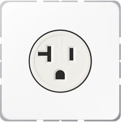 Jung CD 521-20 WW - NEMA 20A 125V Steckdose Jung CD 521-20 WW - NEMA 20A 125V Steckdose