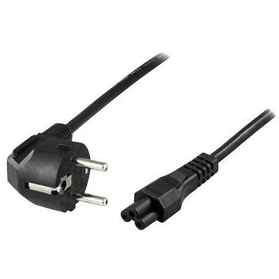 Deltaco Gerätekabel geerdet, LSZH, 2m, gewinkelt CEE 7/7 nach IEC 60320 C5, max 250V/10A, schwarz (2 m), Stromkabel, Schwarz Deltaco Gerätekabel geerdet, LSZH, 2m, gewinkelt CEE 7/7 nach IEC 60320 C5, max 250V/10A, schwarz (2 m), Stromkabel, Schwarz