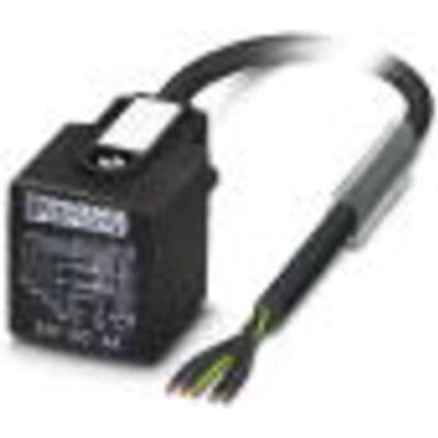 Phoenix Contact Ventilstecker mit angespritzter Leitung 1438639 Schwarz SAC-5P- 5,0-PVC/AD-2L Inhalt: 1 St., Elektronikkabel + Stecker, Schwarz Phoenix Contact Ventilstecker mit angespritzter Leitung 1438639 Schwarz SAC-5P- 5,0-PVC/AD-2L Inhalt: 1 St., Elektronikkabel + Stecker, Schwarz