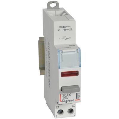 Legrand 412940, Schalter + Taster, Weiss Legrand 412940, Schalter + Taster, Weiss