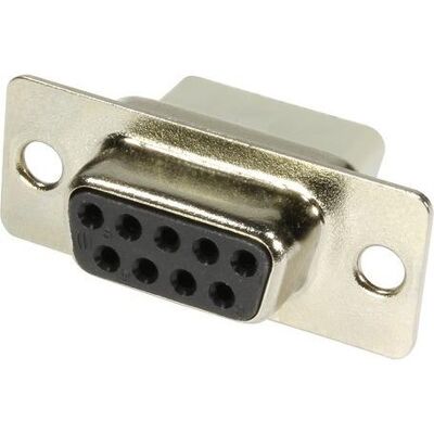 Harting D-Sub-S, Elektronikkabel + Stecker, Schwarz Harting D-Sub-S, Elektronikkabel + Stecker, Schwarz
