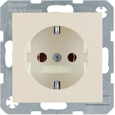Berker, Steckdose, SCHUKO-Steckdose S.1 weiss, glänz. Berker, Steckdose, SCHUKO-Steckdose S.1 weiss, glänz.