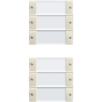 Gira, Zubehör Schalterprogramm, Wippenset 6f (3+3) BSF System 55 213601 Gira, Zubehör Schalterprogramm, Wippenset 6f (3+3) BSF System 55 213601