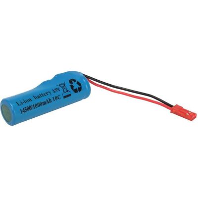 Norka 14500 Akku 3.7V 1000mAh 10C mit JST Stecker für RC Spielzeug (1000 mAh, 3.70 V) Norka 14500 Akku 3.7V 1000mAh 10C mit JST Stecker für RC Spielzeug (1000 mAh, 3.70 V)