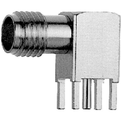 Telegärtner SMA-Winkelbuchse, Elektronikkabel + Stecker, Gold Telegärtner SMA-Winkelbuchse, Elektronikkabel + Stecker, Gold