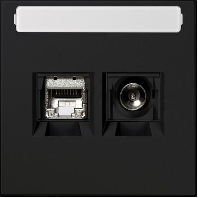 JUNG, Steckdose, MMDLS4521SWM Smart-TV-Anschlussdose JUNG, Steckdose, MMDLS4521SWM Smart-TV-Anschlussdose