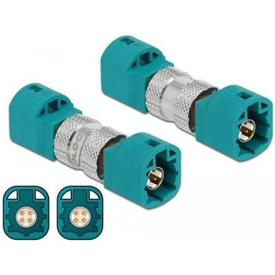 Delock Datenadapter, Elektronikkabel + Stecker, Blau Delock Datenadapter, Elektronikkabel + Stecker, Blau