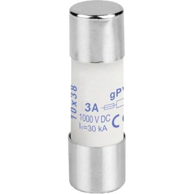 Weidmüller 2783180000 Sicherung - 10x38mm, 3A, 1000VDC Weidmüller 2783180000 Sicherung - 10x38mm, 3A, 1000VDC