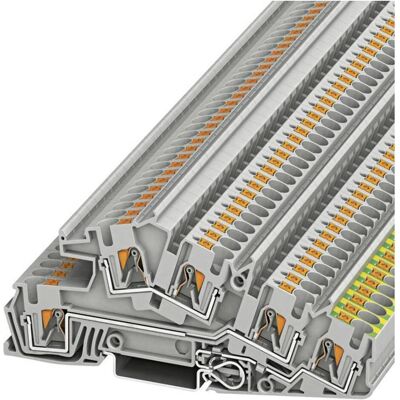 Phoenix Inst.schutzleiterklemme 0,2-6qmm PTI 4-PE/L/L, Elektronikkabel + Stecker, Grau Phoenix Inst.schutzleiterklemme 0,2-6qmm PTI 4-PE/L/L, Elektronikkabel + Stecker, Grau
