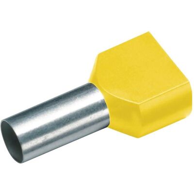 Cimco 187712 Gelbe 6mm² Kabelendhülsen - Kabelendhülsen Cimco 187712 Gelbe 6mm² Kabelendhülsen - Kabelendhülsen
