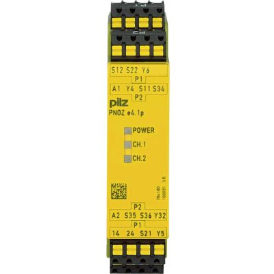 Pilz 784180 PNOZ e4.1p C 24VDC 2so, Relais Pilz 784180 PNOZ e4.1p C 24VDC 2so, Relais