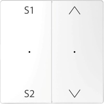 Merten, Zubehör Schalterprogramm, Wippen für Taster-Modul 2fach (Szene1/2 Merten, Zubehör Schalterprogramm, Wippen für Taster-Modul 2fach (Szene1/2