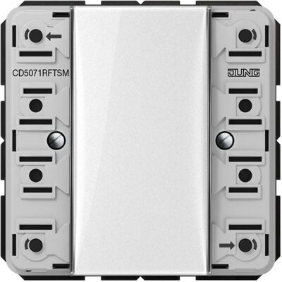 JUNG, Zubehör Schalterprogramm, Wandsender-Eins KNX-Funk CD AP 1Kan CD5071RFTSM JUNG, Zubehör Schalterprogramm, Wandsender-Eins KNX-Funk CD AP 1Kan CD5071RFTSM