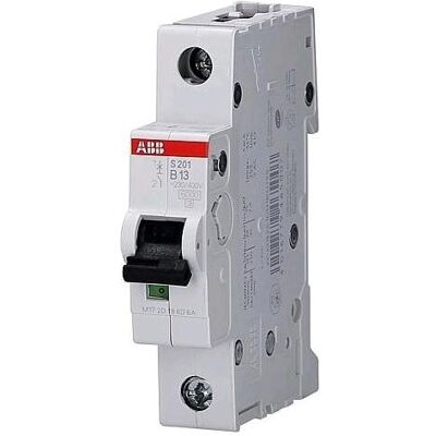 ABB, Schutzschalter, S 201B 13 Sicherungsautomat ABB, Schutzschalter, S 201B 13 Sicherungsautomat