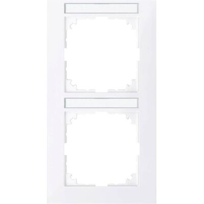 Merten M-Pure Wandplatte - Weiß aktiv - Schalterabdeckung Merten M-Pure Wandplatte - Weiß aktiv - Schalterabdeckung