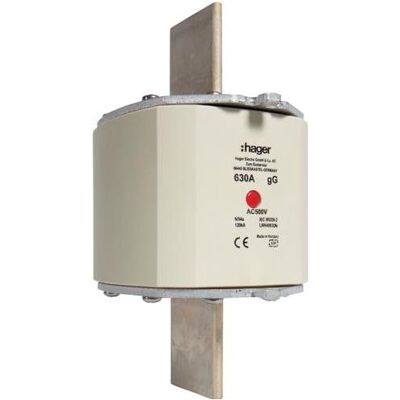 Hager, Sicherung, LNH40630M (630 A) Hager, Sicherung, LNH40630M (630 A)