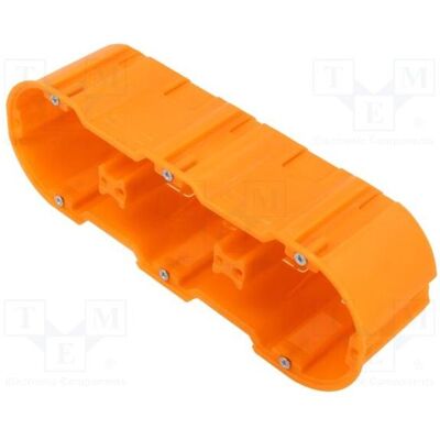 Simet, Abzweigdose, Puszka Podtynkowa Trzykrotna M3X60Df Multiwallslim 33407008 Simet, Abzweigdose, Puszka Podtynkowa Trzykrotna M3X60Df Multiwallslim 33407008