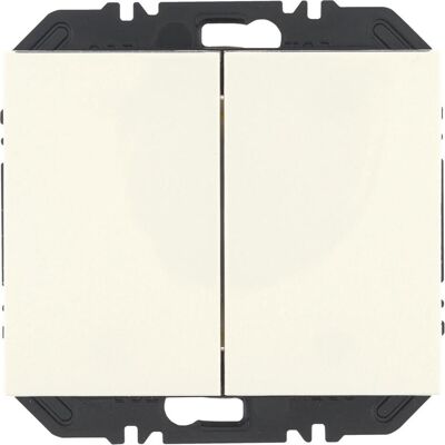 Berker, Lichtschalter + Storenschalter, 24127039 Berker, Lichtschalter + Storenschalter, 24127039