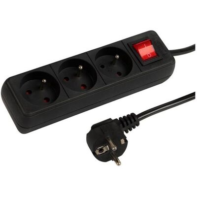 Blow, Verlängerungskabel, Netzkabel-Verlängerung 3G 1,5M schwarz 98-770# (1.50 m, CEE 7/4) Blow, Verlängerungskabel, Netzkabel-Verlängerung 3G 1,5M schwarz 98-770# (1.50 m, CEE 7/4)