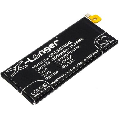 NoName Battery for BL-T33 etc. replacement battery, Batterien + Akkus NoName Battery for BL-T33 etc. replacement battery, Batterien + Akkus