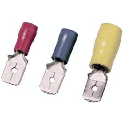 Intercable - ICIQ128FS Flachstecker - 0,5-1mm² - Rot Intercable - ICIQ128FS Flachstecker - 0,5-1mm² - Rot