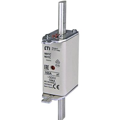 Eti Modell NH 1 160A 500V - Sicherung Eti Modell NH 1 160A 500V - Sicherung