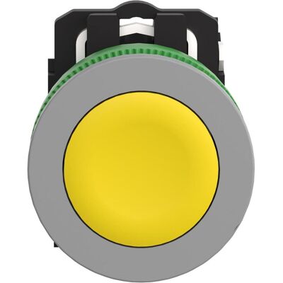 Schneider Electric Drucktaster, komplett, Kunststoff, XB5FA51C0, Schalter + Taster, Schwarz, Grau, Rot, Gelb Schneider Electric Drucktaster, komplett, Kunststoff, XB5FA51C0, Schalter + Taster, Schwarz, Grau, Rot, Gelb