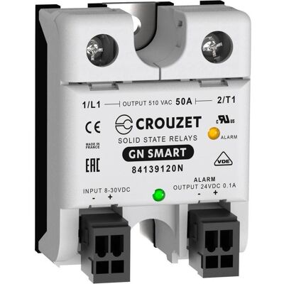 Crouzet 84139120N Halbleiterrelais - 50A, Nullspannung, Panelmontage Crouzet 84139120N Halbleiterrelais - 50A, Nullspannung, Panelmontage