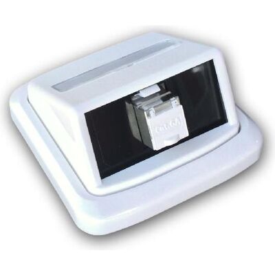 ABB, Steckdose, One-gang TANGO 1xRJ45 cat6A STP white ABB, Steckdose, One-gang TANGO 1xRJ45 cat6A STP white