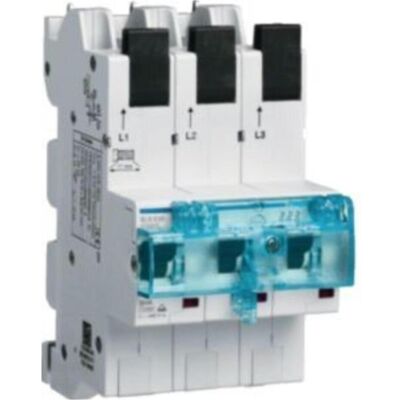 Hager HTS320E 3-poliger Schalter - 20A, DIN, IP20 Hager HTS320E 3-poliger Schalter - 20A, DIN, IP20