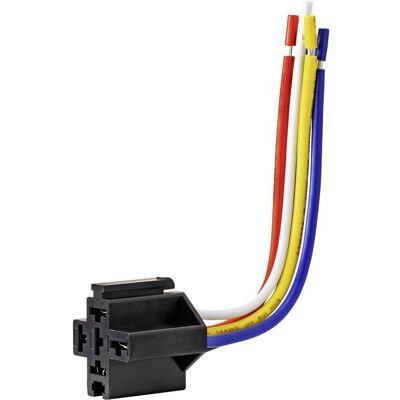 Tru Components, Zubehör Steuerungstechnik, KFZ-Relais-Fassung C1S-CW (Relaissockel) Tru Components, Zubehör Steuerungstechnik, KFZ-Relais-Fassung C1S-CW (Relaissockel)