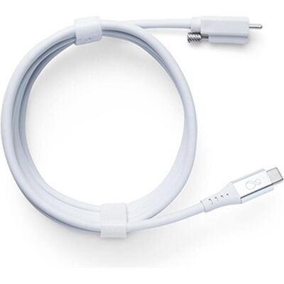 Bachmann Ochno USB-C Kabel mit Schraube 2.0 m weiss (2 m, USB 3.2 Gen 2, 100 W), USB Kabel Bachmann Ochno USB-C Kabel mit Schraube 2.0 m weiss (2 m, USB 3.2 Gen 2, 100 W), USB Kabel