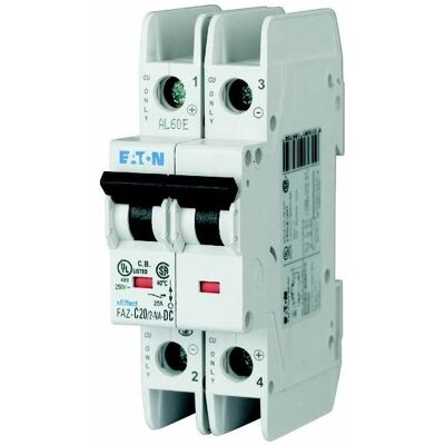 Eaton, Schutzschalter, MOE FAZ-C3/2-NA-DC Leitungsschutzschalter Eaton, Schutzschalter, MOE FAZ-C3/2-NA-DC Leitungsschutzschalter