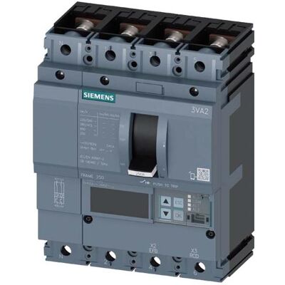 Siemens - 3VA2225-6JQ42-0AA0 - 4-polig - Schutzschalter Siemens - 3VA2225-6JQ42-0AA0 - 4-polig - Schutzschalter