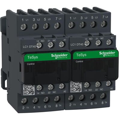 Schneider Electric, Schutzschalter, Wendeschütz LC2DT40P7 Schneider Electric, Schutzschalter, Wendeschütz LC2DT40P7