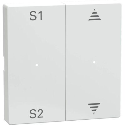 Merten, Zubehör Schalterprogramm, Wippen für Taster-Modul 2fach (Szene1/2, MEG5228-0325 Merten, Zubehör Schalterprogramm, Wippen für Taster-Modul 2fach (Szene1/2, MEG5228-0325
