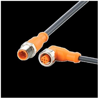 IFM EVC194, Elektronikkabel + Stecker, Schwarz IFM EVC194, Elektronikkabel + Stecker, Schwarz