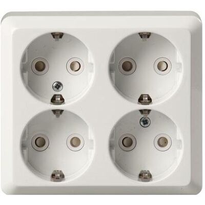 ABB Jussi 4-DOUBLE Steckdose - Elektrische Steckdose ABB Jussi 4-DOUBLE Steckdose - Elektrische Steckdose