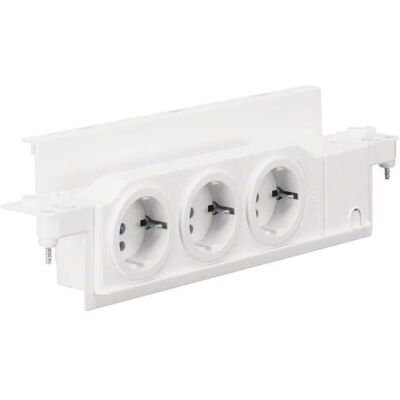 Hager VZ00UP 3-fach Steckdose - Schutzklasse II Hager VZ00UP 3-fach Steckdose - Schutzklasse II